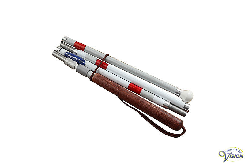 Svarovsky Childrens Long Cane, collapsible into four sections, 105 up to 120 cm