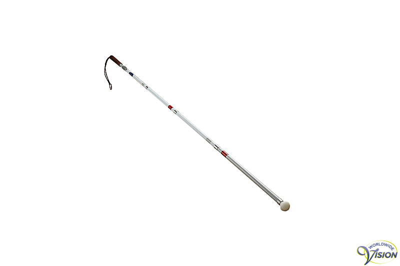 Svarovsky taststok, opvouwbaar in vijf delen, 130 tot 145 cm