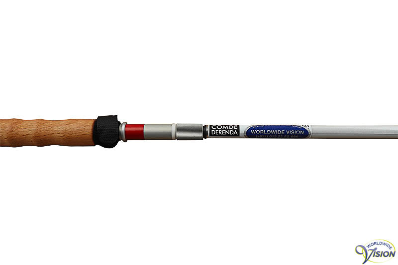 Ultraflex taststok, opvouwbaar in vijf delen, 114 tot 128 cm
