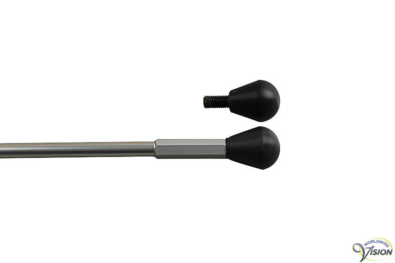 Ultraflex taststok, opvouwbaar in vijf delen, 114 tot 128 cm