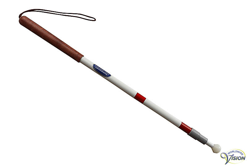 WWV taststok driedelig telescopisch, 61 tot 155 cm