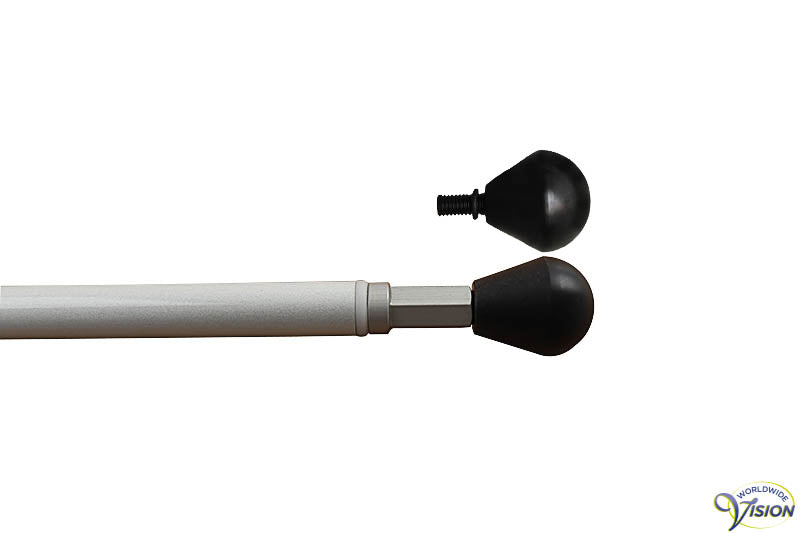 Comde Long cane two-piece telescopic, 75 up to 129 cm