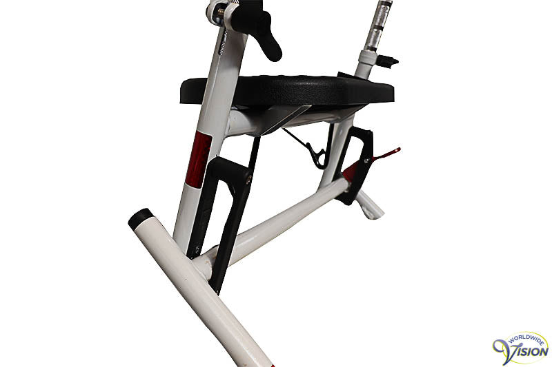 Provo lichtgewicht rollator, kleur wit