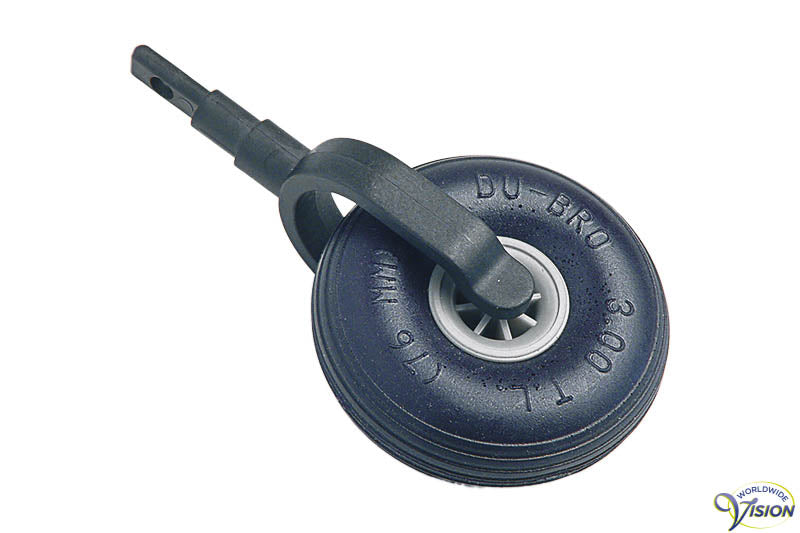Rover wiel, haakmodel, diameter 75 mm