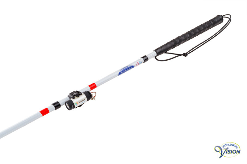 Cane light Pharos for symbol/guide and mobility canes