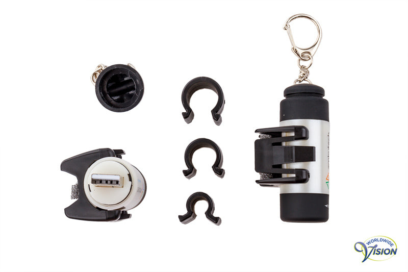 Cane light Pharos for symbol/guide and mobility canes