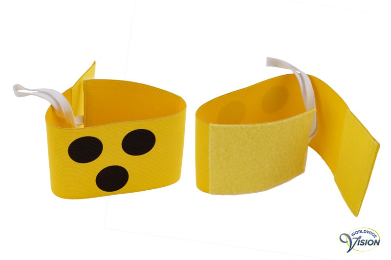 Herkenningsarmband voor in verkeer of sport, omvang 28-34 cm