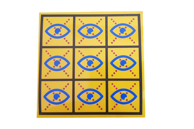 Limited Vision reflecterend stickervel - 9 stickers
