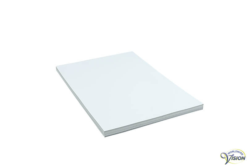Braillefolie kleur wit formaat A4, 1 kg