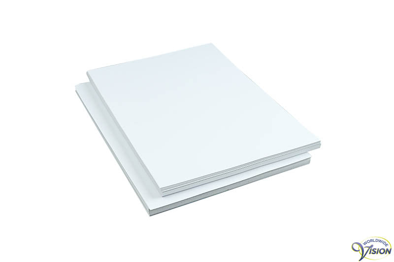 Braillefolie kleur wit formaat A4, 1 kg