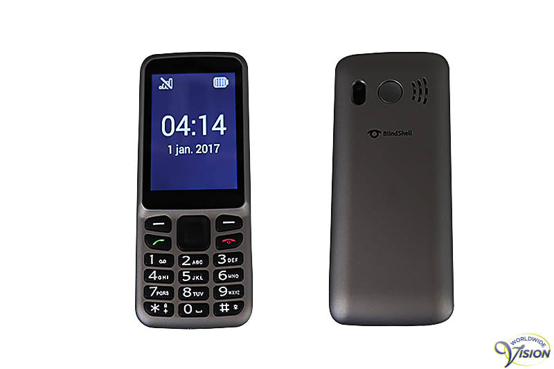 BlindShell Classic Lite eenvoudige Nederlandssprekende mobiele telefoon