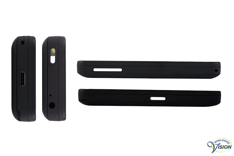 BlindShell Classic 2 stemgestuurde Nederlandssprekende mobiele telefoon, kleur zwart