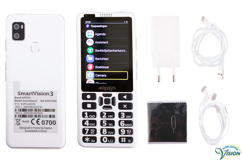 SmartVision3 Initium Nederlandssprekende Smartphone