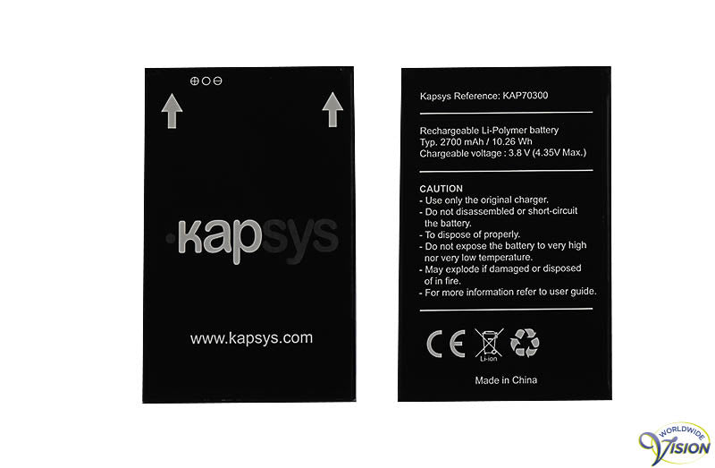 Accu Li-Polymeer voor SmartVision2 oud model Smartphones