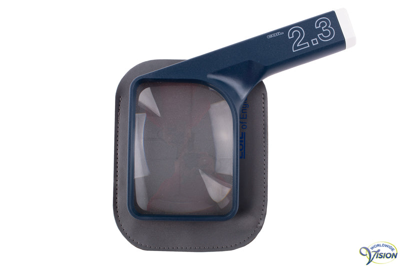 Coil rectangular hand-magnifier 2.3 X