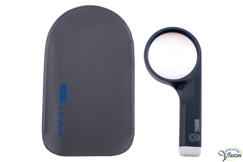 Coil ronde handloep vergroot 6 maal