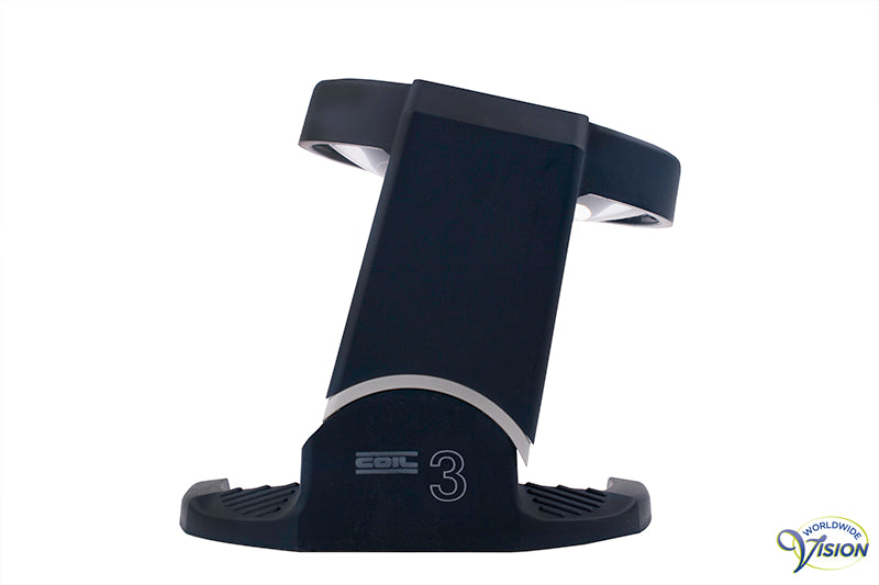 Coil stand magnifier 3 X
