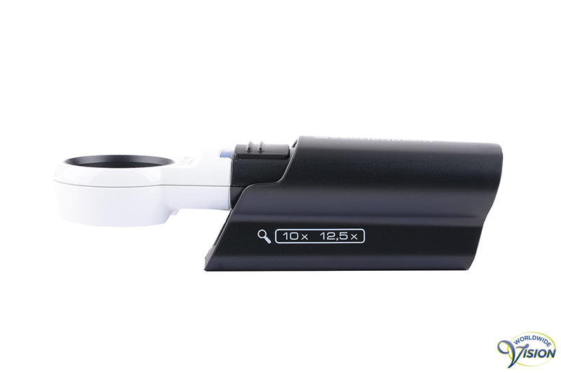 Eschenbach Mobilux LED handlichtloep rond, vergroot 10 maal