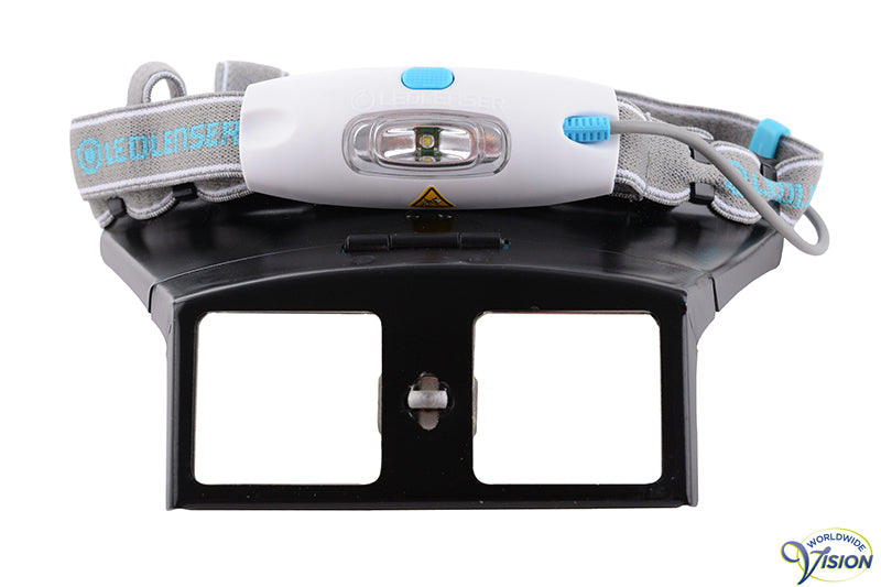 Schweizer hoofdbandloep Tech-Line BINO met verlichting en 3 lenzen