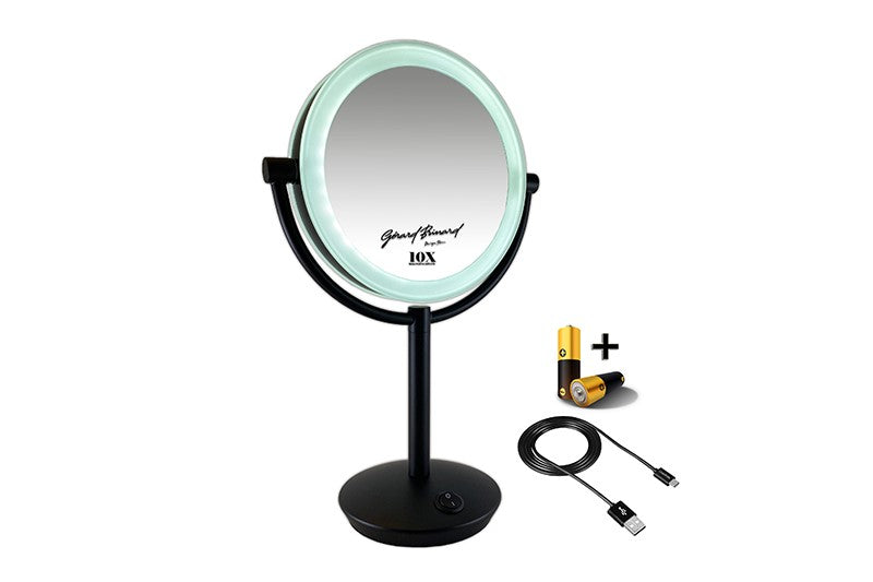 Make-up en scheerspiegel staand model met verlichting