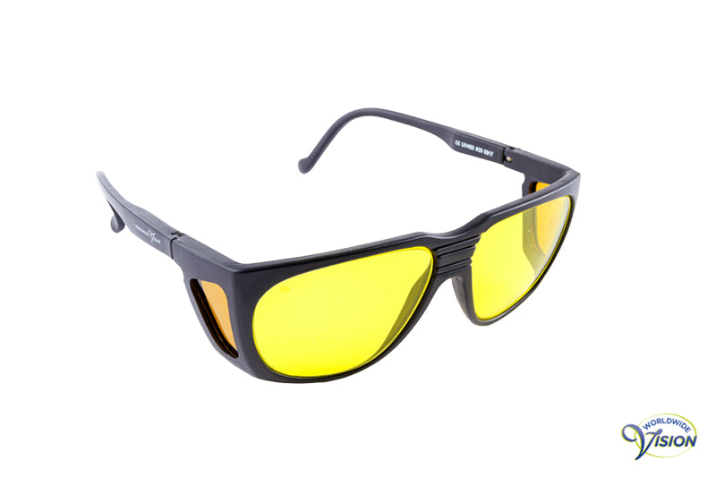 Spectra-Shield 450 non-fitover filterbril, normaal model, geel, 87% lichtdoorlaatbaar