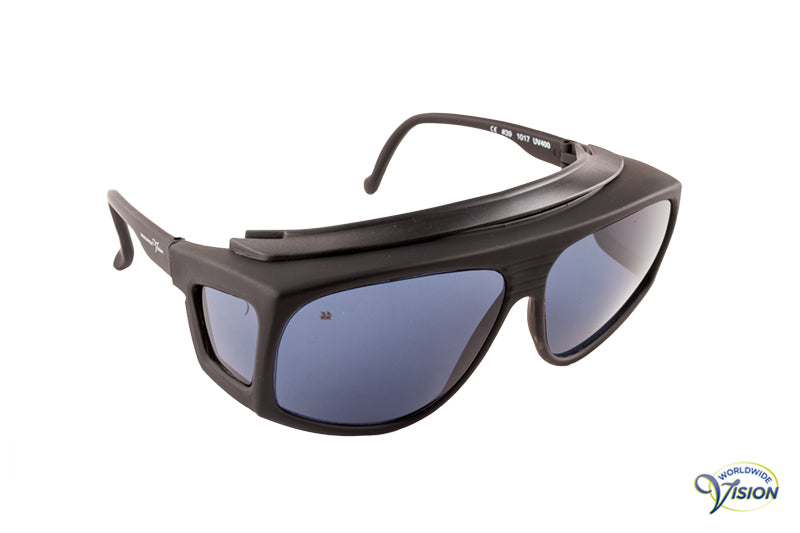 Spectra-Shield 422 fitover filterbril, groot model, donkergrijs, 11% lichtdoorlaatbaar
