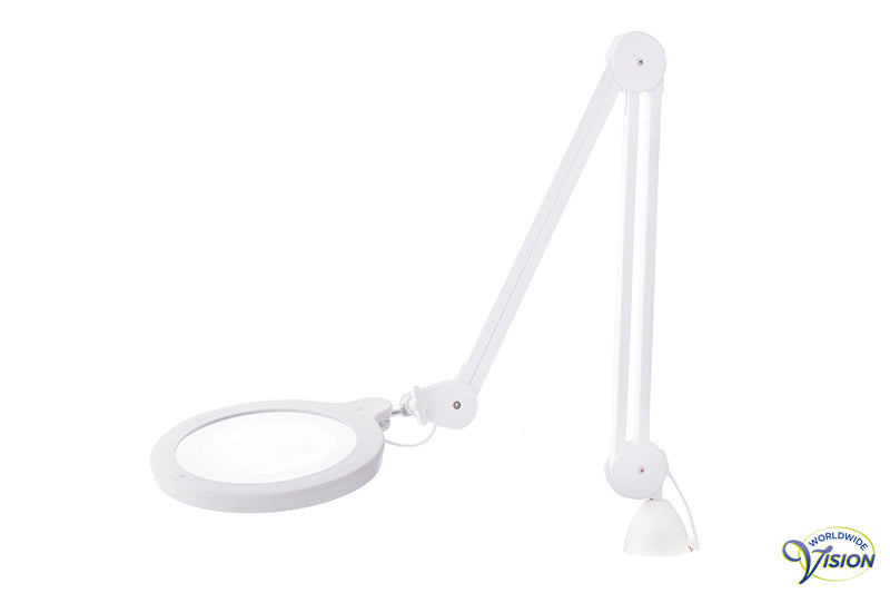 Daylight loeplamp Mag XL, diameter glazen lens 177 mm, vergroot 1,75 maal