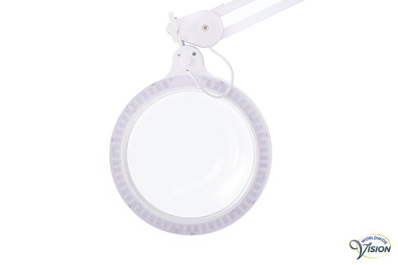 Daylight loeplamp Mag XL, diameter glazen lens 177 mm, vergroot 1,75 maal