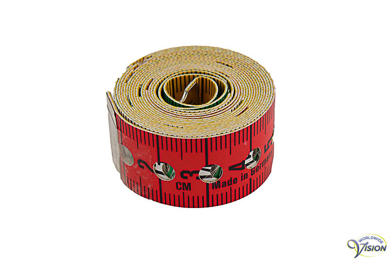 Bandcentimeter van 1.50 meter, met gaatjes
