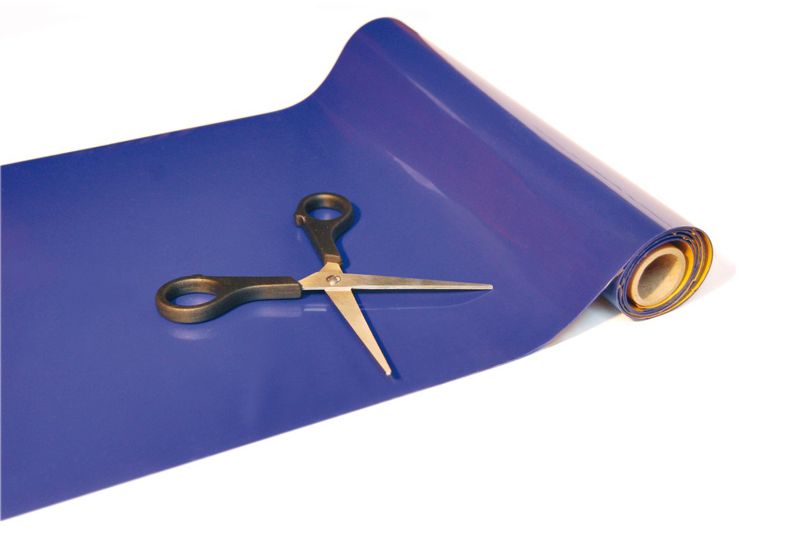 Antislip folie 2 mtr x 40 cm, kleur blauw