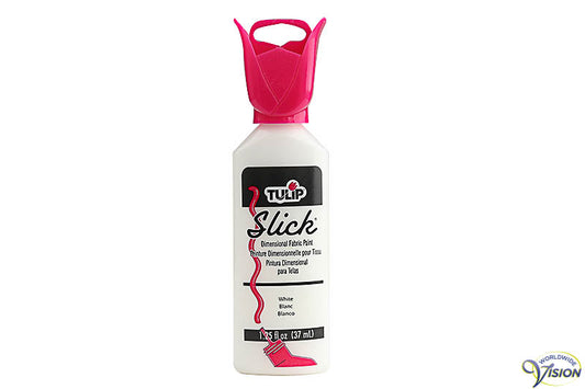 Merkpasta Tulip Slick kleur wit