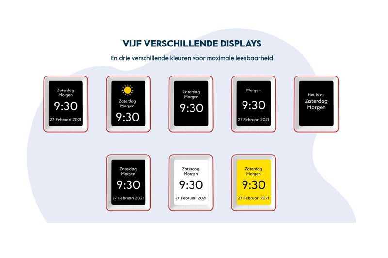 BBRAIN TALKING CALENDAR CLOCK BLACK