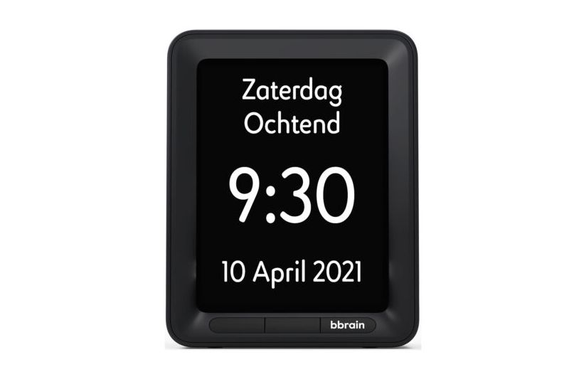 BBRAIN TALKING CALENDAR CLOCK BLACK