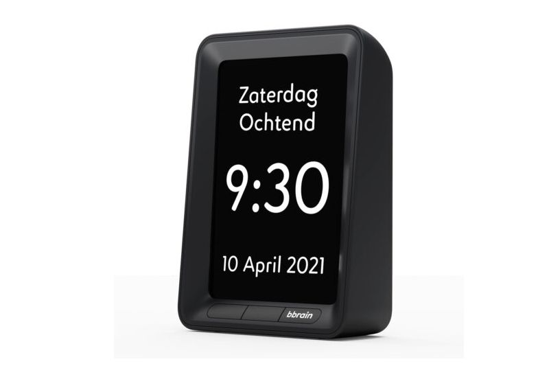 BBRAIN TALKING CALENDAR CLOCK BLACK
