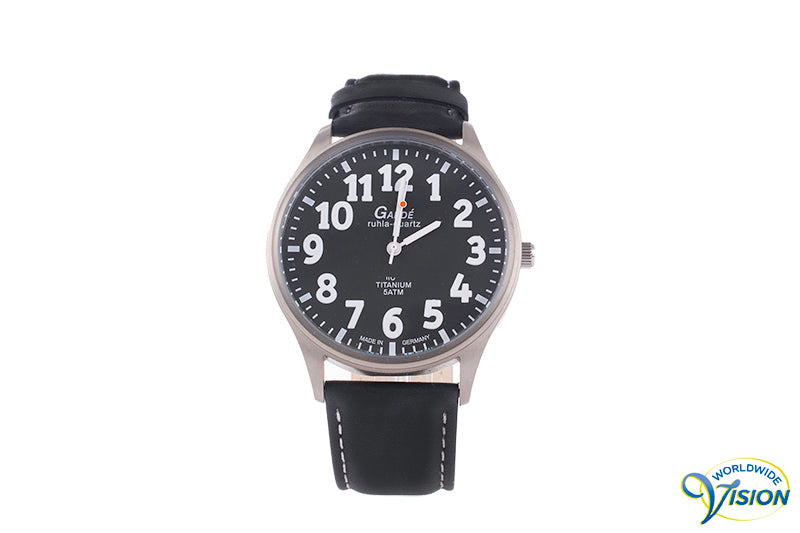 Gardé Titanium Horloge Zwarte Wp 42mm zwart