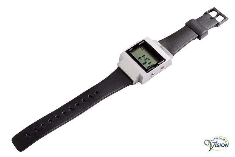 Nederlandssprekend horloge rechthoekig