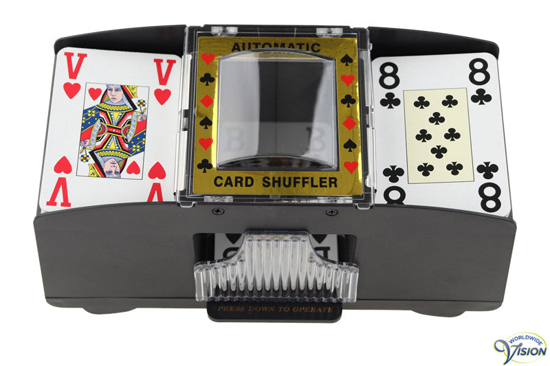 Kaartenschudmachine met automatische bediening