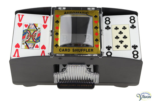 Kaartenschudmachine met automatische bediening