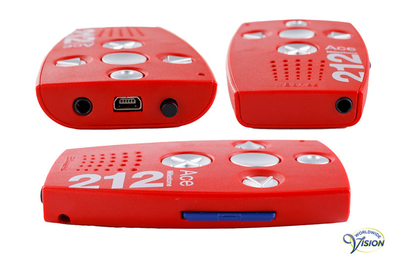 Milestone 212 Daisy/tekst/muziek- en memorecorder
