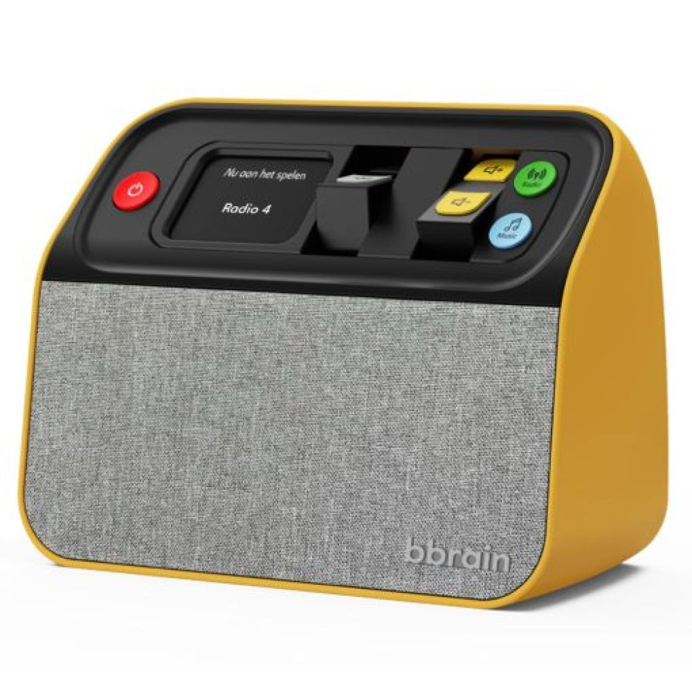 BBrain Muziekspeler Geel