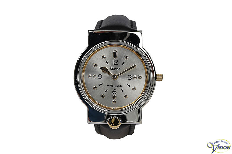 Arsa Sprekend Horloge Voor Slechtzienden Gardé Staal Bicolor