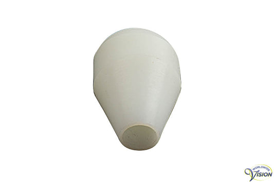 Stokpunt marshmallow, overschuifmodel, diameter 33 mm