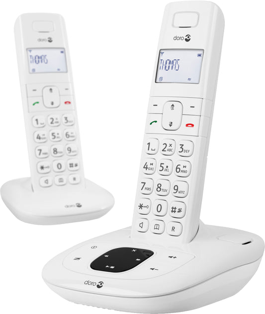 Doro 1015 comfort draadloze duo telefoonset met antwoord apparaat