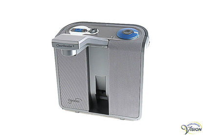 ClearReader+ portable automatic reading system with integratedphoto camera