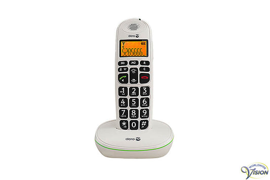 Doro PhoneEasy 100W draadloze telefoon, kleur wit
