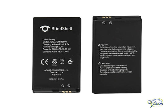 Accu Li-Ion voor Blindshell Classic mobiele telefoons