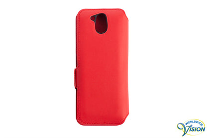 Flipcase model booktype for BlindShell Classic2, colour red