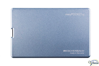 Eschenbach EasyPocket inslag-zakloepje met LED-verlichting vergroot 4 maal