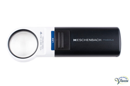 Eschenbach Mobilux LED handlichtloep rond, vergroot 10 maal