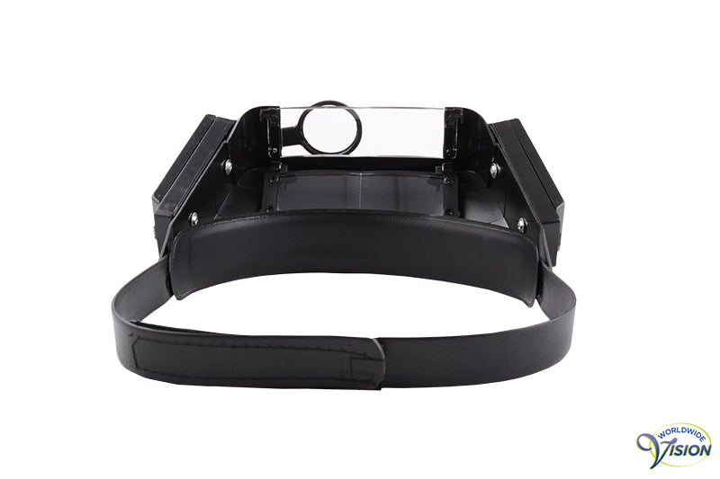 Schweizer headband loupe Basic-Line with illumination and 3 lenses